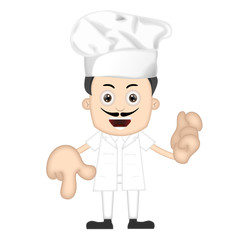 Ben Boy cook cooking cuisine chef funny cartoon