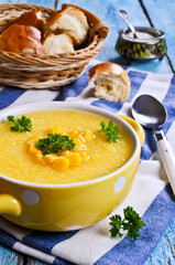 Corn soup