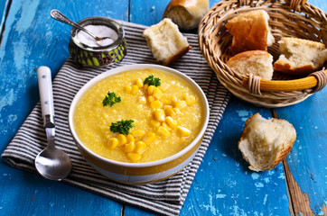 Corn soup