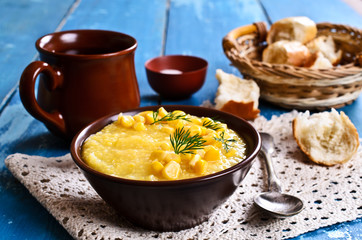 Corn soup