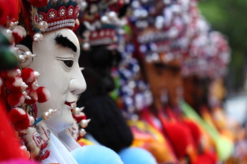 Holy generals parade on Matsu Temple Fair