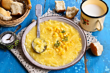 Corn soup