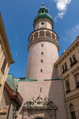 Fototapeta na wymiar Fire-watch Tower, Sopron, Hungary