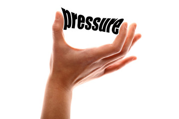 Smaller pressure