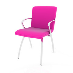 Obraz premium Pembe Koltuk