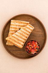 Panini with Salsa
