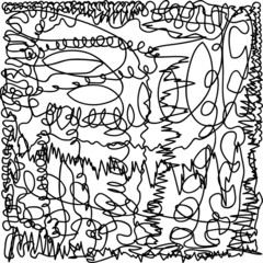 Texture Scribble Black