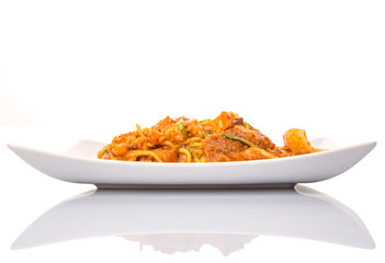 Popular Malaysian salad Rojak Pasembur 