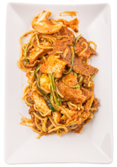 Popular Malaysian salad Rojak Pasembur 