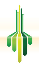 abstract arrow background