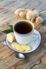 Tisana allo zenzero