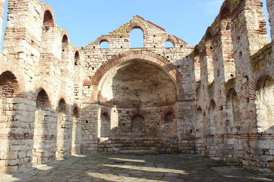 Nessebar ruine d'&eacute;glises Thraces