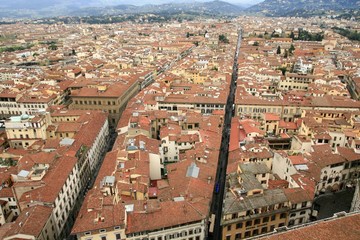 Fototapeta na wymiar Streets in Florence