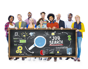 Ethnicity People Job Search Searching Togetherness Concept