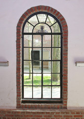 Fototapeta premium altes Gitterfenster