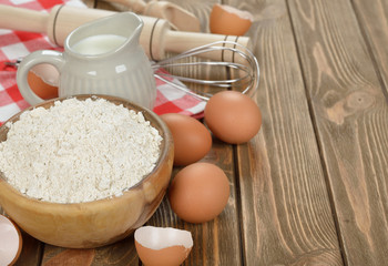 Ingredients for baking