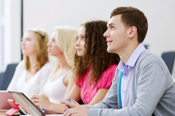 Students at lesson