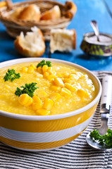 Corn soup