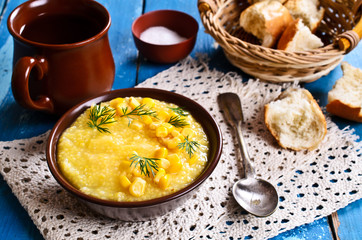 Corn soup