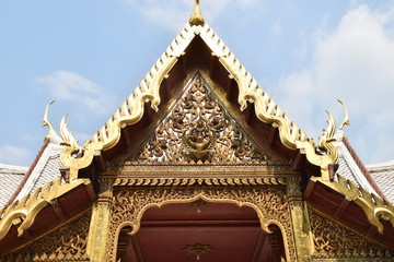 Naklejka premium Pagodendach im Wat Phra Kaeo