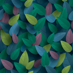 Leaves background - seamless
