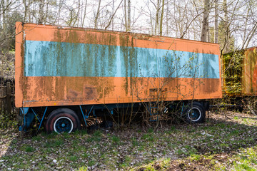 Alter LKW Anhänger