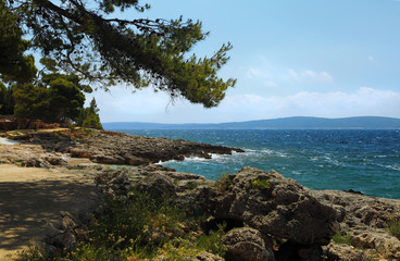 Fototapeta na wymiar Landscape on the island Hvar