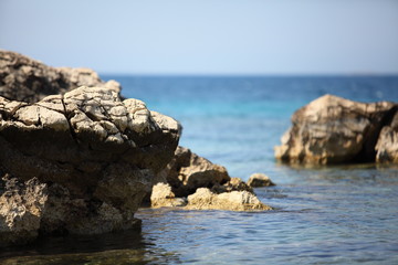 Fototapeta na wymiar Coast of the Adriatic Sea