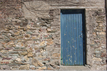 Hintergrund - Naturstein Mauer