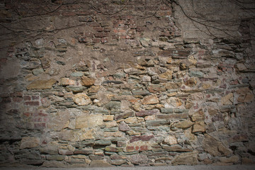 Hintergrund - Naturstein Mauer