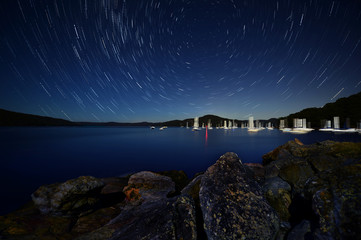 Star trails in Sydney
