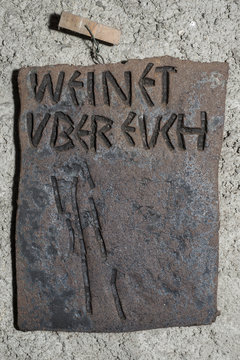 8. Station des Kreuzweges, Vinzenz Burri, Wesemlin, Luzern, Schweiz