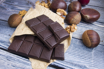Шоколад и каштаны