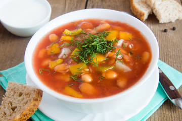 Bean soup