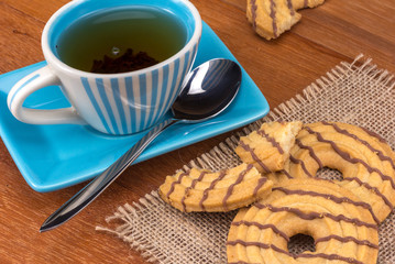 tea and cookies