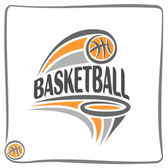 The image of a basketball ball