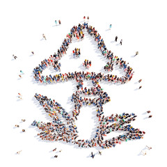 people in the form of  fungus.