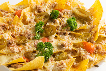 Nachos Mariscos