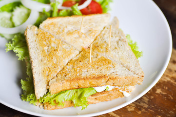 ham and cheese  sandwich