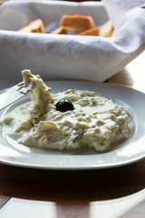 Plate of Tzatziki.