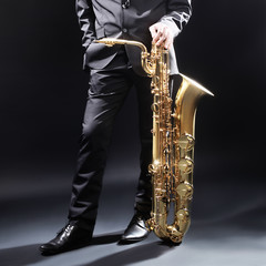 Jazz man Saxophone Player