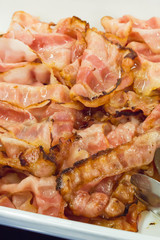 Fried bacon