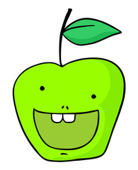 happy apple draw