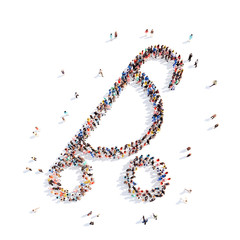 people in the form of a pram.