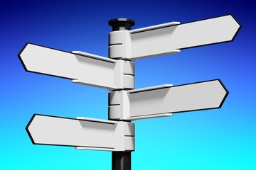 Obraz premium Signpost concept