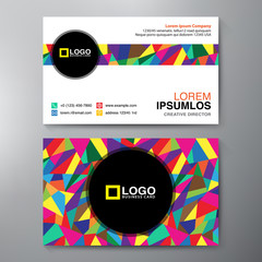 Modern Business card Design Template - 81735374