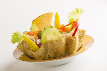 Taco Salat-Vorspeise