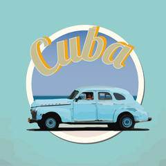 vintage car Cuba