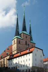 Obraz premium St. Severus' Church, Erfurt, Germany