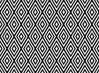 Seamless geometric pattern with rhombuses